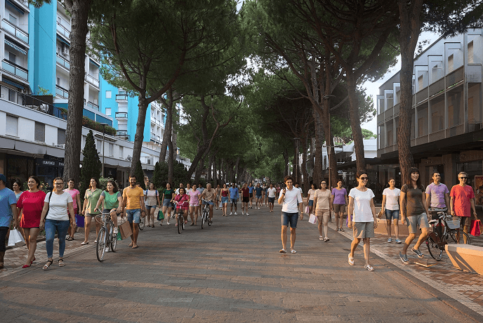 Il cuore di Milano Marittima
